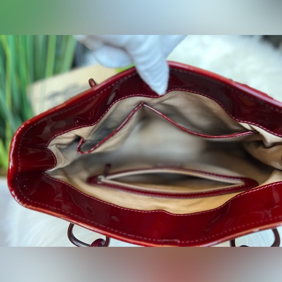 Burberry Nova Check Rachel Large Chain Tote|Satchel - Berry - Picture 12 of 13